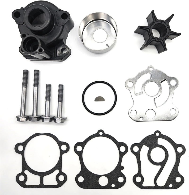 FREPURDO Water Pump Impeller Kit for Yamaha 692-W0078-02-00 - OEM Impeller Repair Kit for 60-90HP 2-Stroke Outboard Motors, Fits 70TLR, 75TLR, 90TLR, F90TLR Engines with Gaskets - Image 1